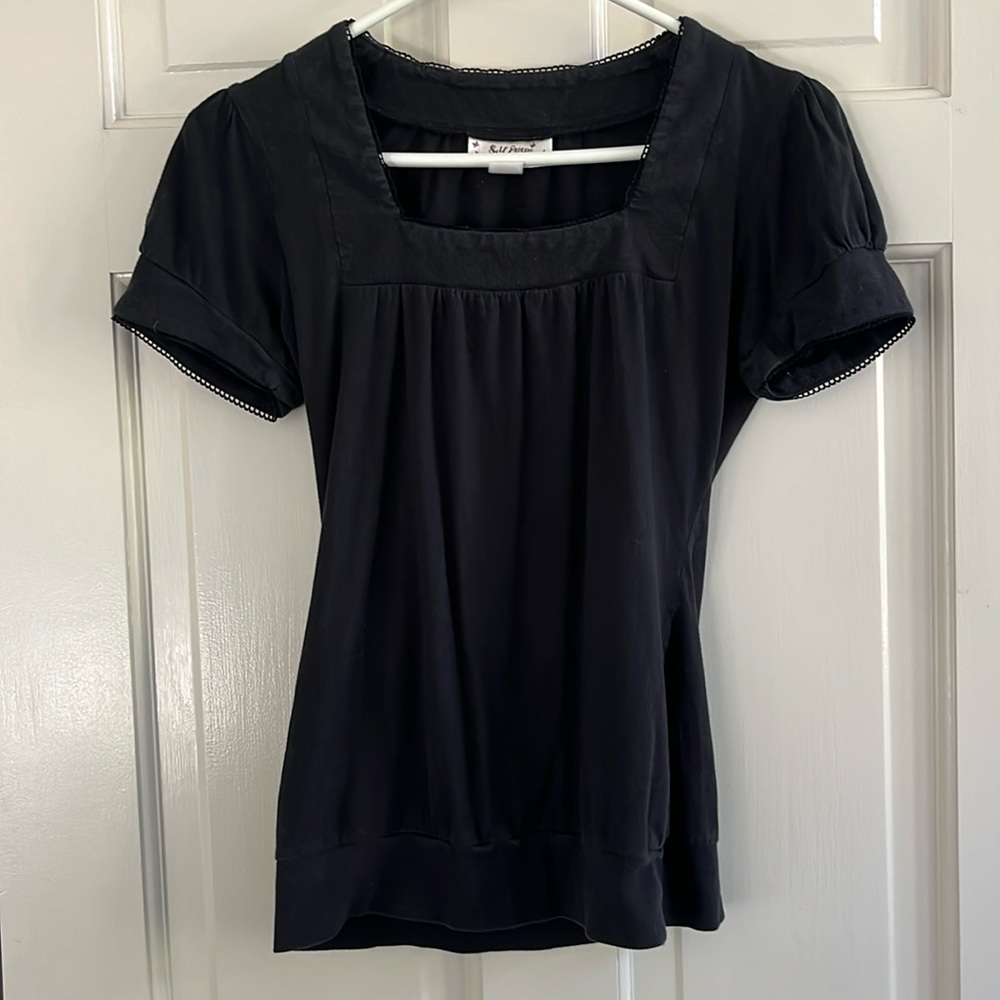 Self Esteem black shirt